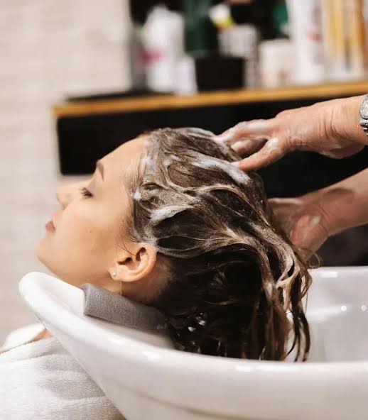 Relaxing scalp wash and hair spa treatment at Face by Sumona Tongi
